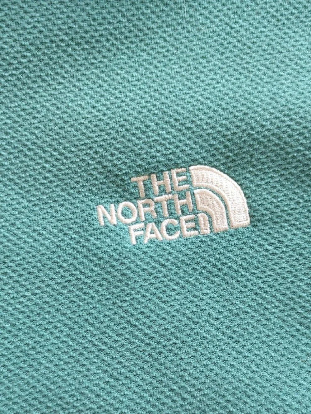 The North Face Men's Teal Half-Zip Fleece Pullover